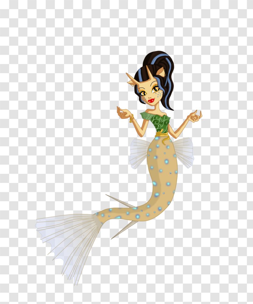Costume Design Mermaid Cartoon Figurine Transparent PNG