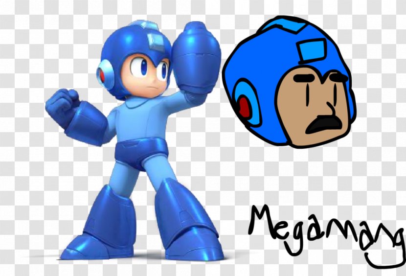 Mega Man Legacy Collection Super Smash Bros. For Nintendo 3DS And Wii U Ultimate 8 - Cartoon - Battlegrond Transparent PNG