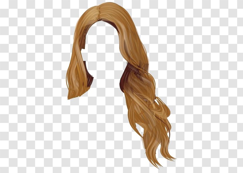 Long Hair Stardoll Tie Coloring - Neck Transparent PNG