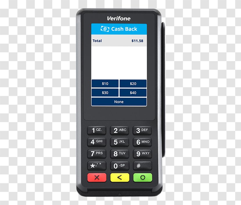 VeriFone Holdings, Inc. Payment Terminal Point Of Sale Business - Mobile Device Transparent PNG