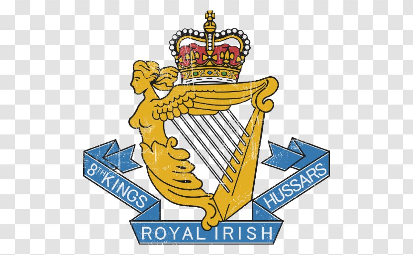 Regiment Emblem 8th King's Royal Irish Hussars Special Forces Army - October War Transparent PNG