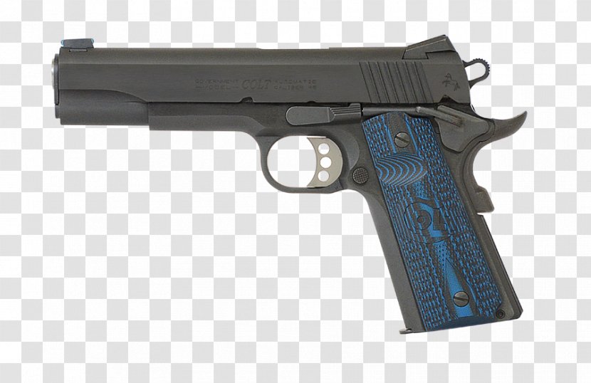 Colt's Manufacturing Company .38 Super M1911 Pistol .45 ACP - 45 Acp - Handgun Transparent PNG