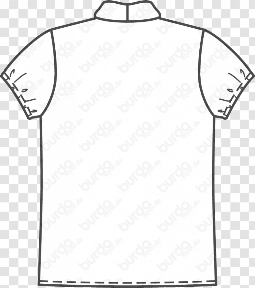 T-shirt Fashion Burda Style Active Shirt Pattern - T - Breadcrumbs Transparent PNG