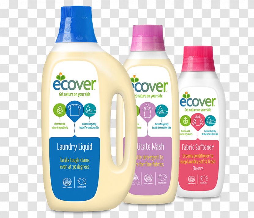 Ecover Laundry Detergent 洗濯用洗剤 - Lotion Transparent PNG