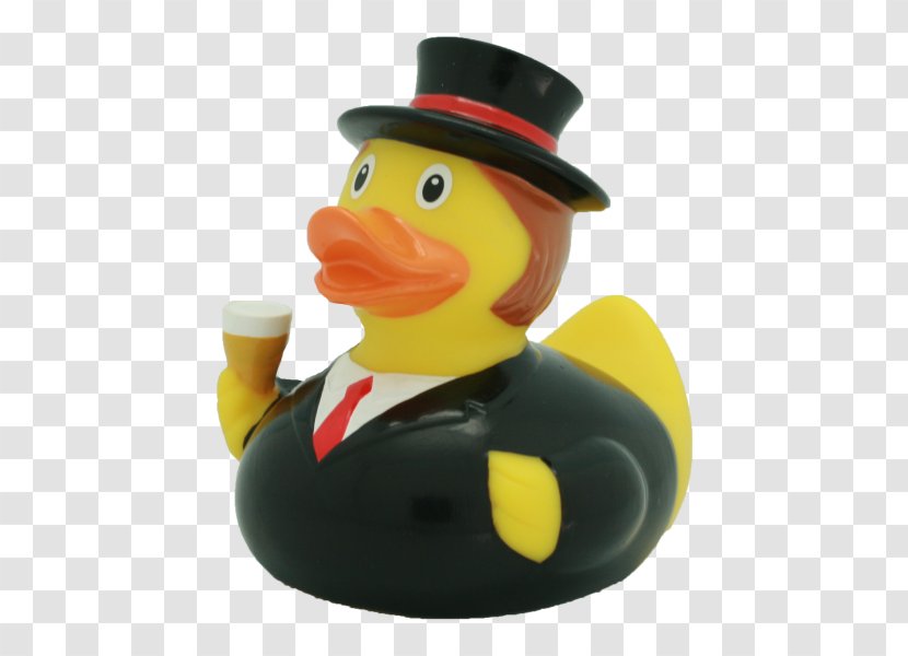 Rubber Duck Bath Toy Bridegroom - Figurine Transparent PNG