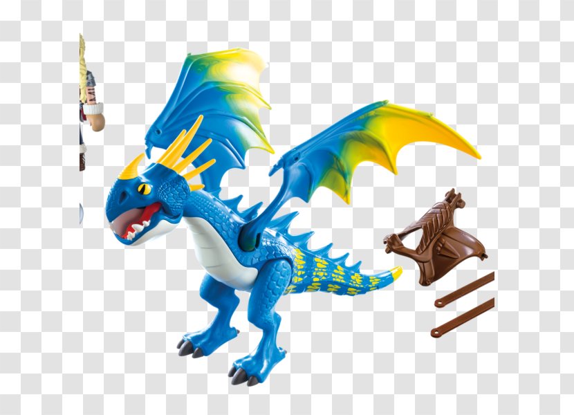 Playmobil Astrid & Stormfly Toy Drago Thunderclaw - Animal Figure Transparent PNG