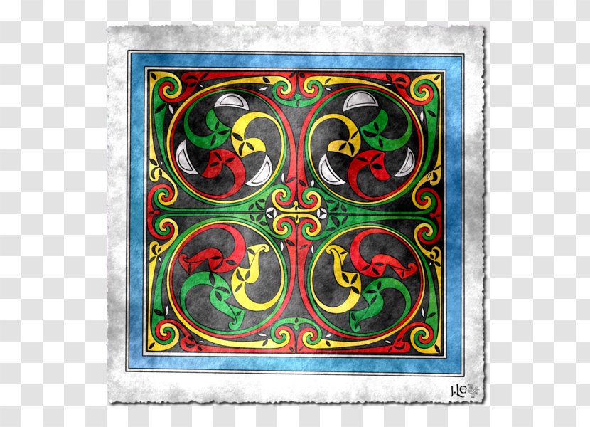 Insular Art Lindisfarne Gospels Celtic Knot DeviantArt - Celts - Motif Pattern Transparent PNG