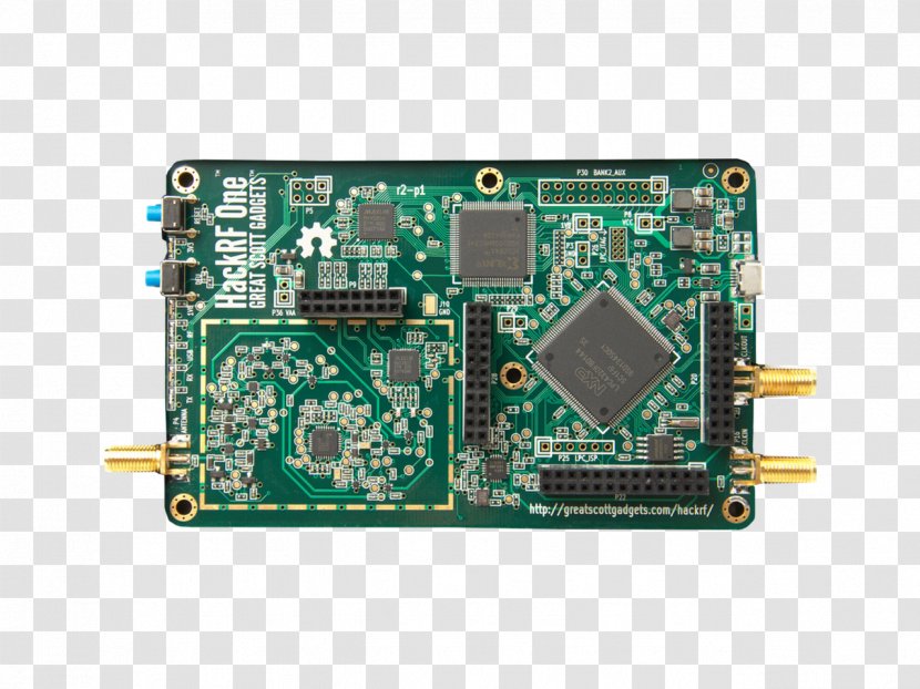 Software-defined Radio HackRF One Signal USB - Hardware Programmer Transparent PNG