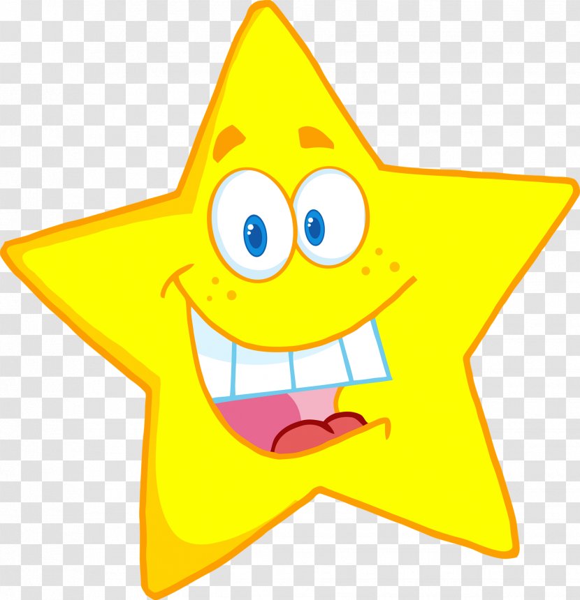 Star Smiley Clip Art - Royaltyfree Transparent PNG