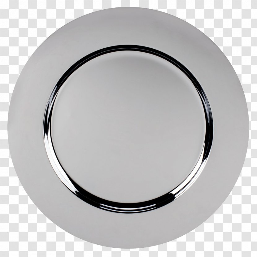 Table Charger Plate Chrome Plating Stainless Steel - Metal Transparent PNG