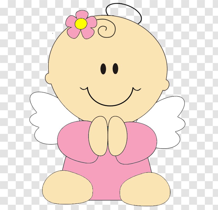 Baptism Child Infant Angel - Cartoon Transparent PNG