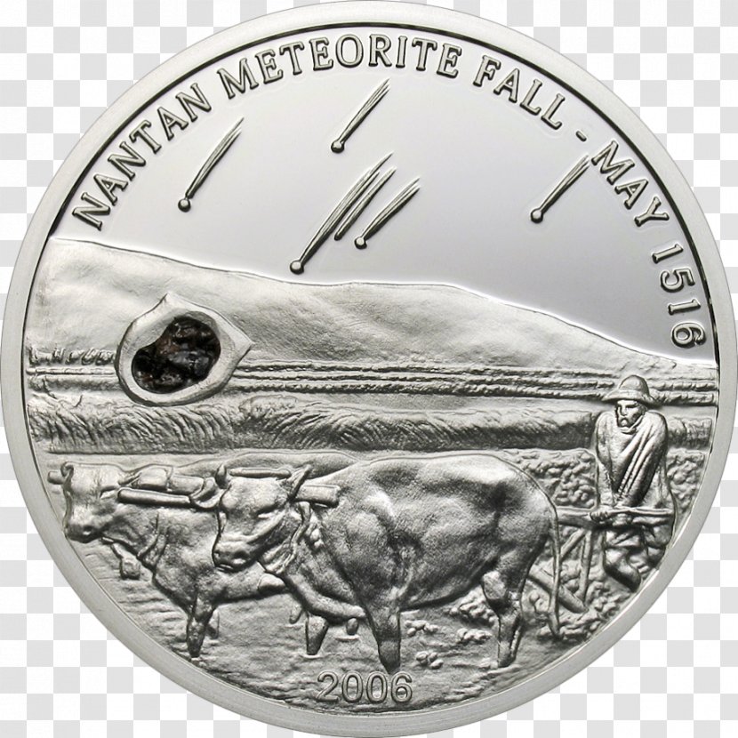 Arctic Fox Canada Silver Coin - Meteorite Transparent PNG