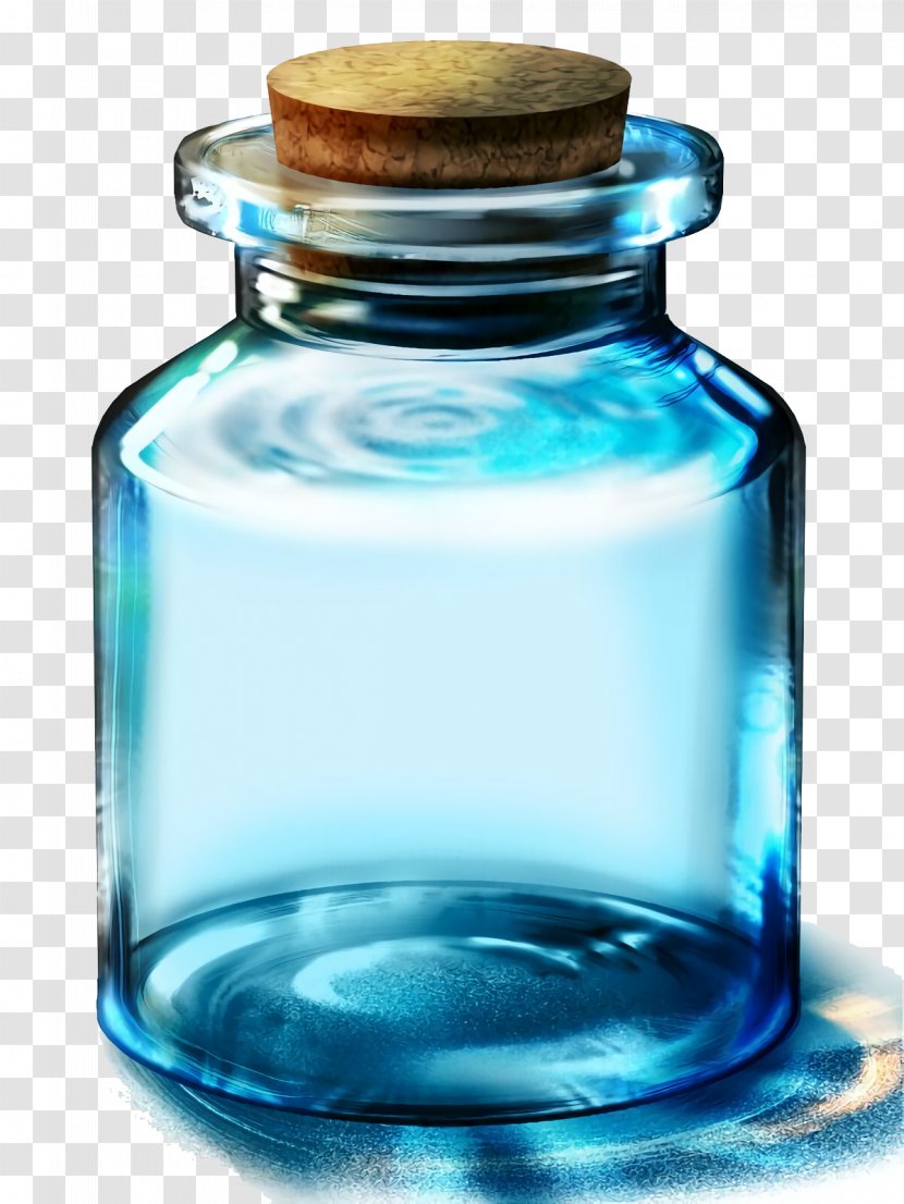 Pixiv Bottle Animation - Watercolor Transparent PNG