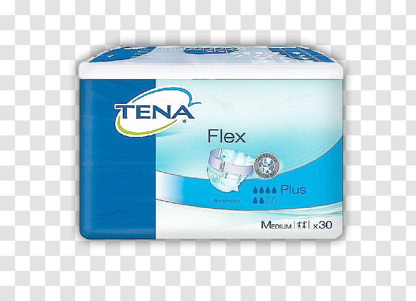 TENA Incontinence Pad Sanitary Napkin Urinary Personal Care - Swash Transparent PNG