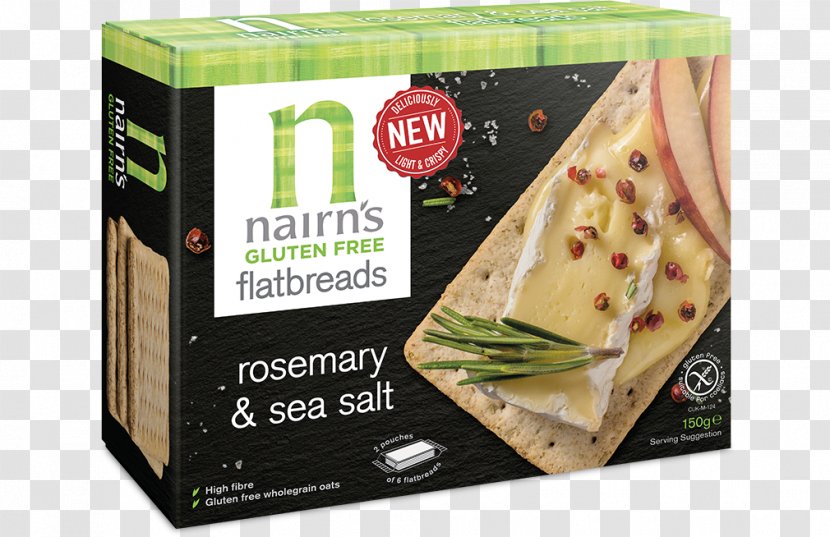 Oatcake Flatbread Gluten-free Diet Salt - Cracker Transparent PNG