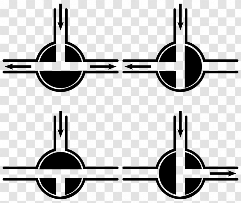 Ball Valve Four-way Plug Seat - Tree Transparent PNG