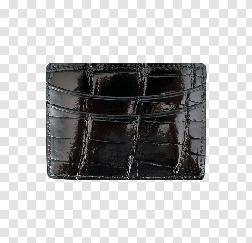 Wallet Leather Black M Transparent PNG