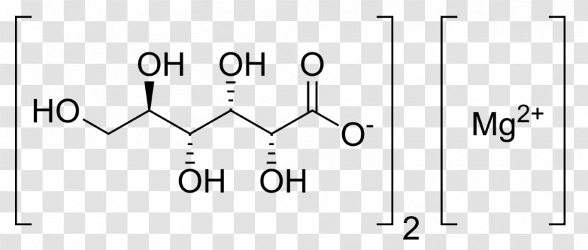Gluconic Acid Molecule Chemistry Magnesium Gluconate Chirality - Area - Monosodium Glutamate Transparent PNG