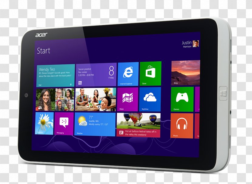 Laptop Acer Computer Windows 8 - Multimedia - Tablet Transparent PNG