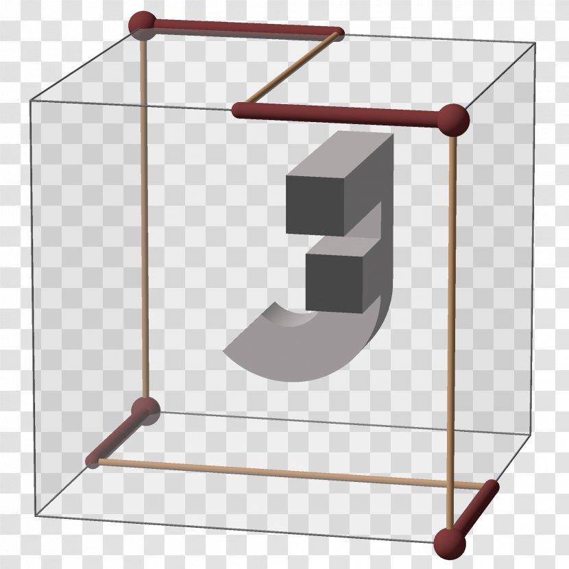 Table Logo Furniture - White Cube Transparent PNG