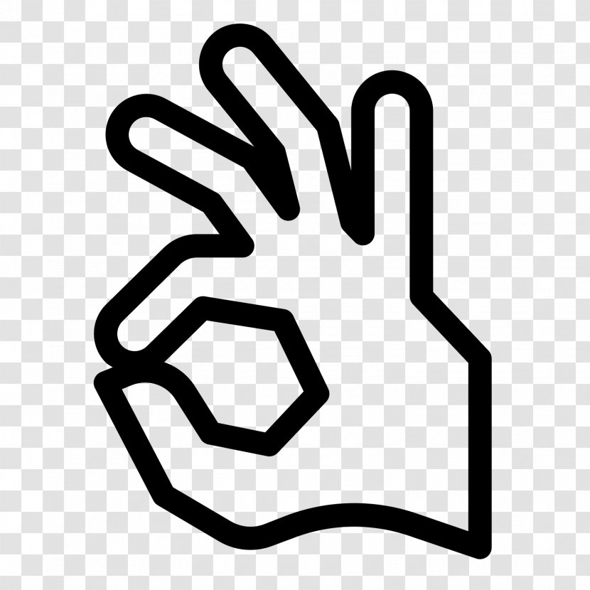 OK Symbol The Finger Clip Art - Gesture - Index Transparent PNG