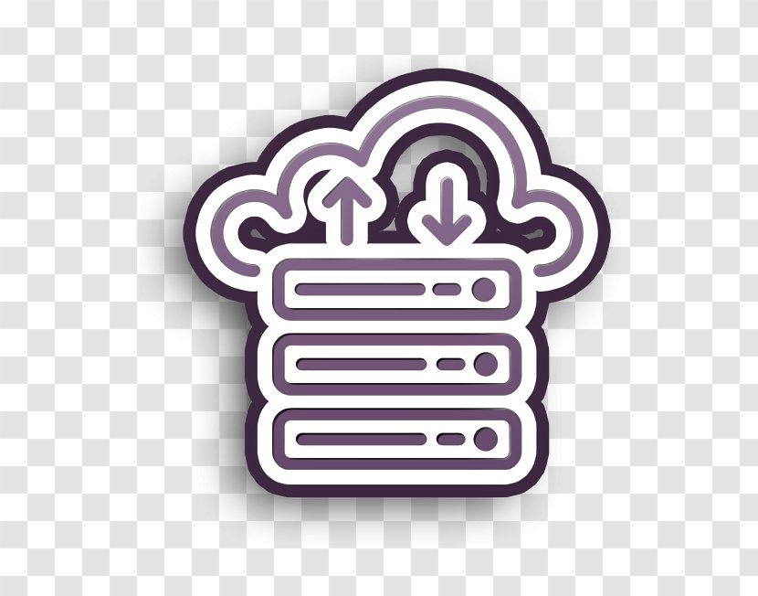 Data Network Icon Cloud - Symbol Logo Transparent PNG