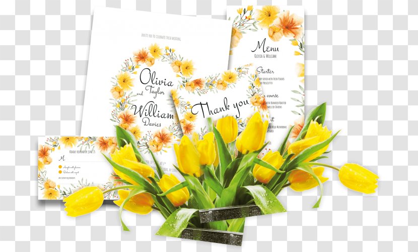 Floral Design Graphic Printing Paper - Floristry - Visiting Card Transparent PNG