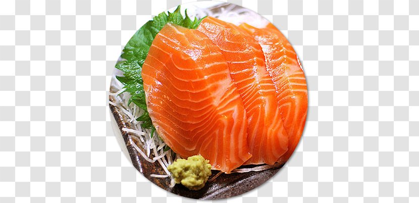 Sashimi Sushi Smoked Salmon Japanese Cuisine Philadelphia Roll - Restaurant Transparent PNG