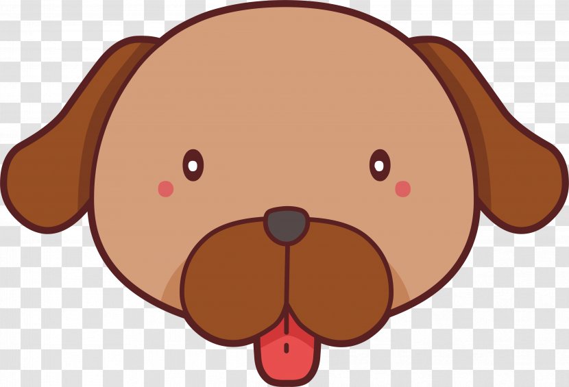 Dog Puppy - Flower - A With Tongue Transparent PNG
