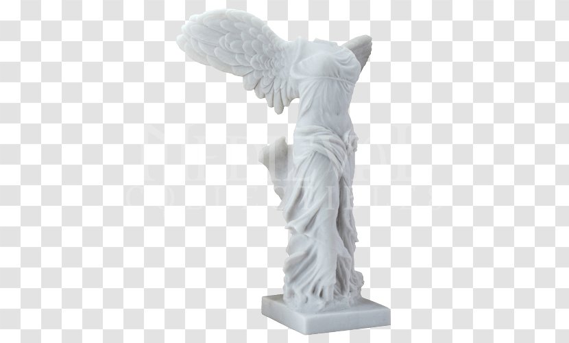 Winged Victory Of Samothrace Statue Marble Sculpture Figurine Nike - Carving Transparent PNG