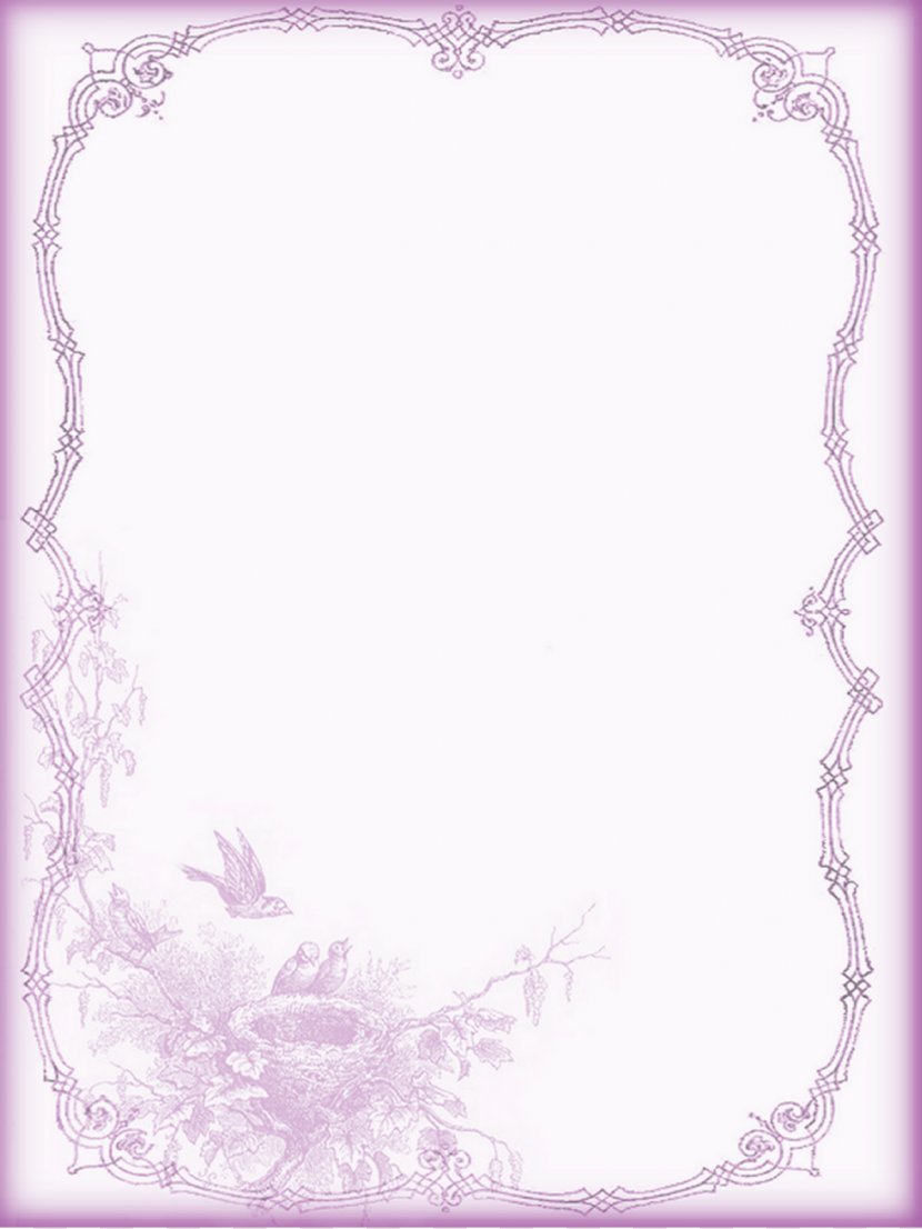 Paper Lilac Lavender Letter Parchment - Stock Photography Transparent PNG