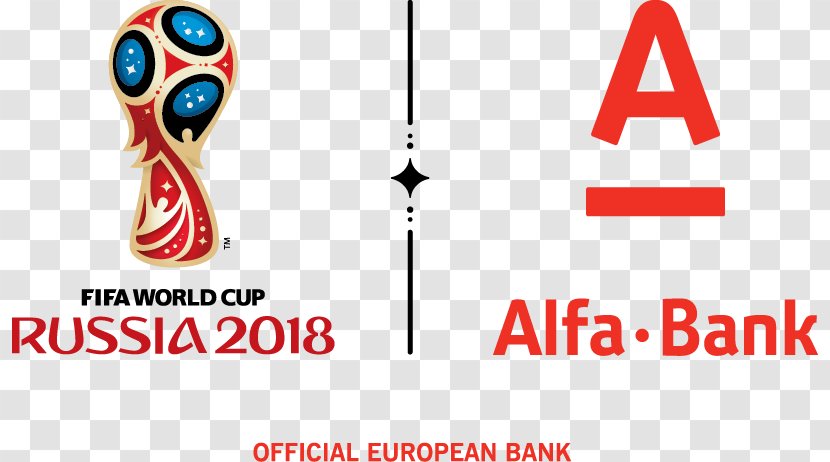 2018 World Cup Alfa-Bank Logo FIFA - Football - Bank Transparent PNG
