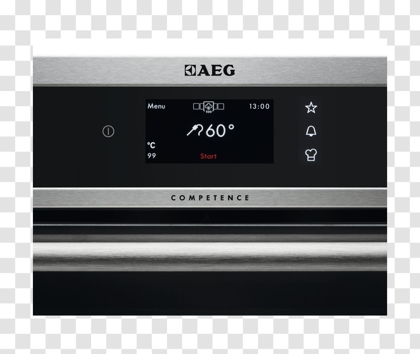 AEG BS7314021M Built-in Oven / With Steam Cooker BS836680NM BS835680WM Forno Elettrico Da Cucina - Radio Receiver Transparent PNG