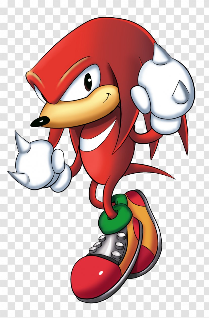 Sonic Mania & Knuckles The Echidna Ariciul Chaos - Mascot - Hedgehog Transparent PNG