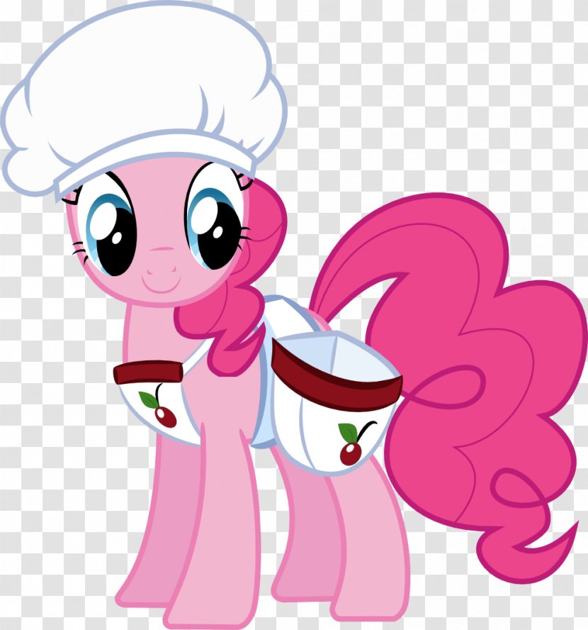 Pony Pinkie Pie Horse Ekvestrio Baby New Year - Watercolor - Cherry Transparent PNG