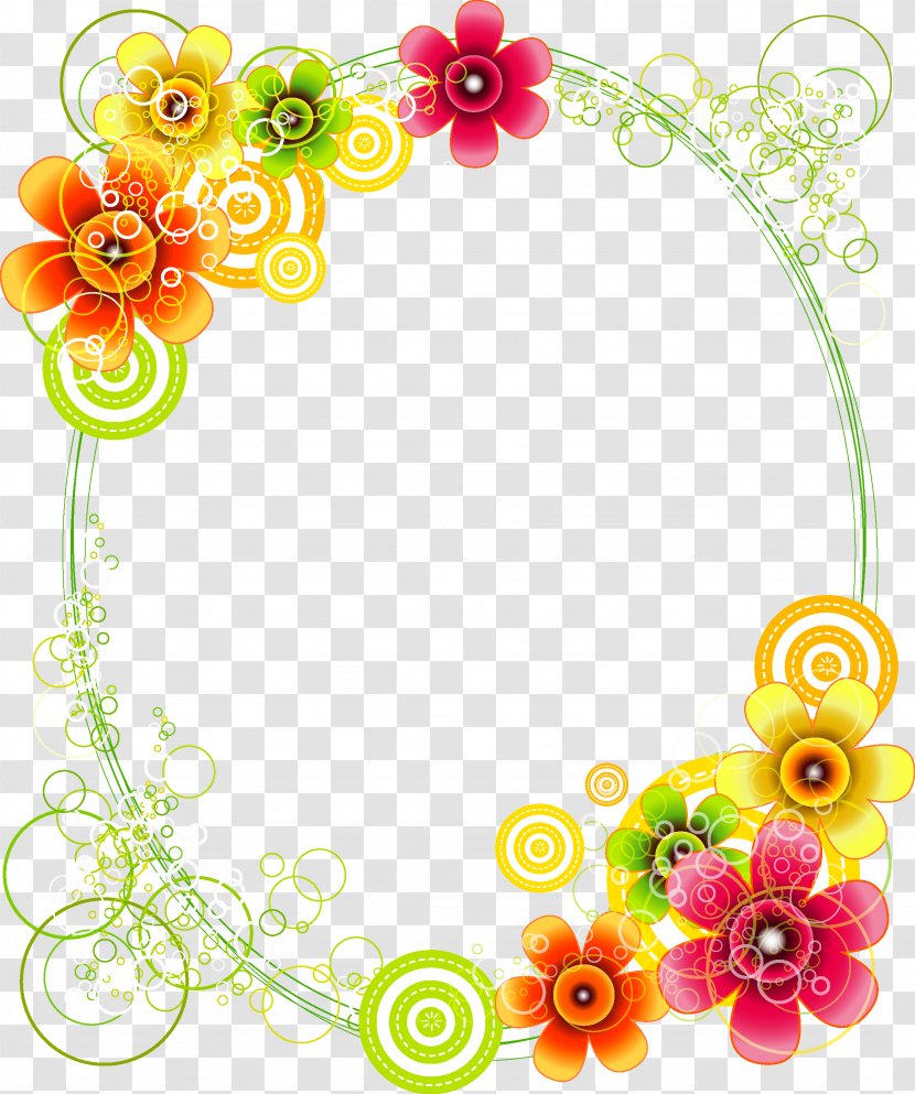 Decorative Patterns Border - Flowering Plant - Flower Bouquet Transparent PNG