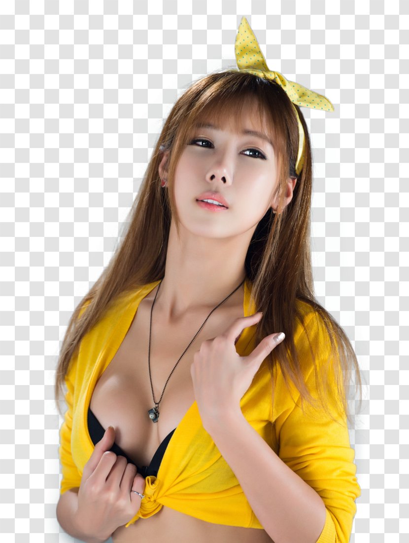 South Korea Model Nana Female Art - Frame Transparent PNG