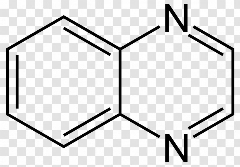 1-Tetralone Heterocyclic Compound Quinoxaline Cinnoline Isomer - Diagram - Point Transparent PNG