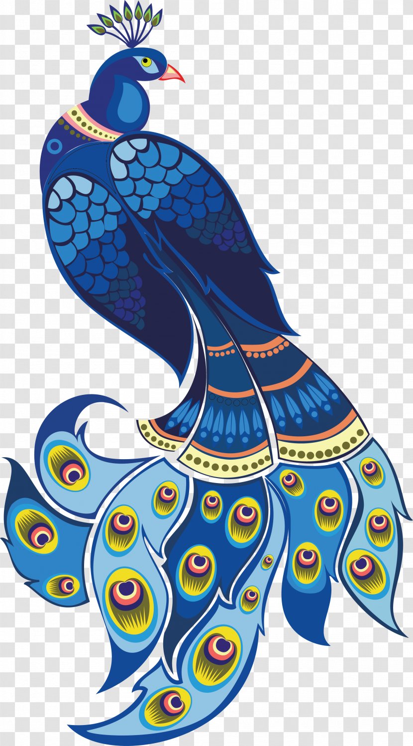 Peafowl Royalty-free Feather - Fictional Character Transparent PNG