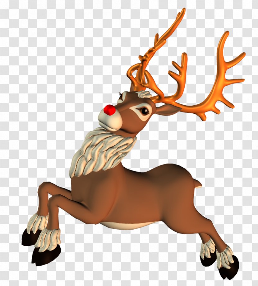 Reindeer Antler Art Clip - Mammal Transparent PNG