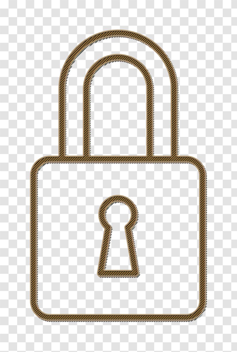 Defense Icon Lock Locked - Hardware Accessory Security Transparent PNG