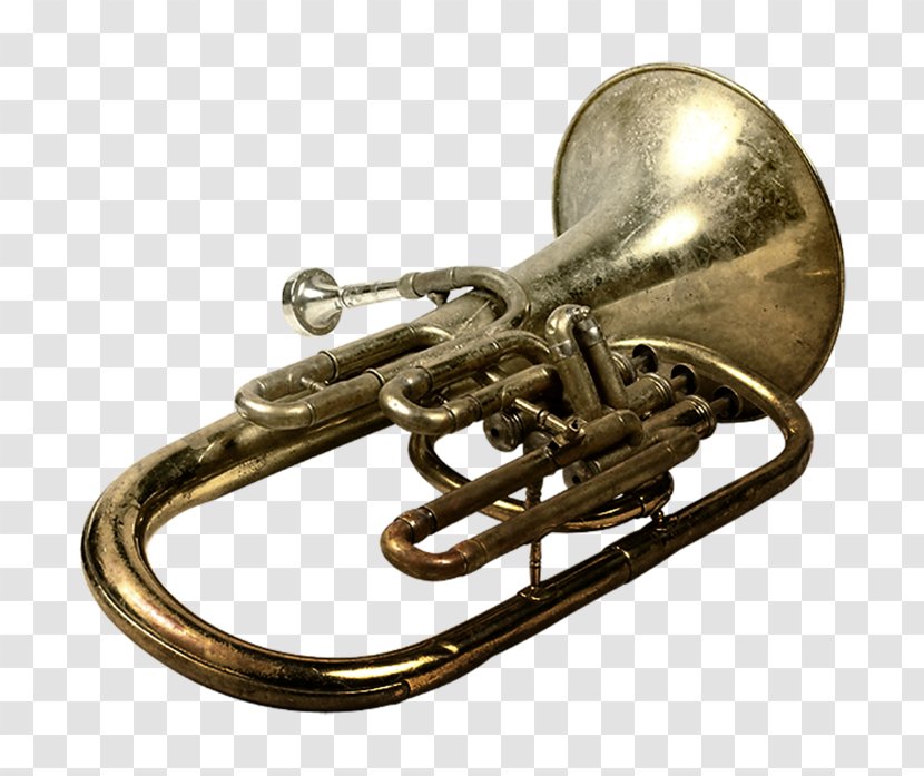 Cornet Trumpet Musical Instruments French Horns - Heart Transparent PNG