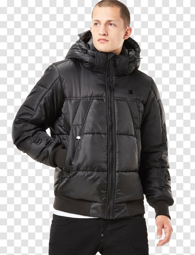 Flight Jacket Hoodie G-Star RAW Clothing - Blazer - Hooded Jackets Transparent PNG