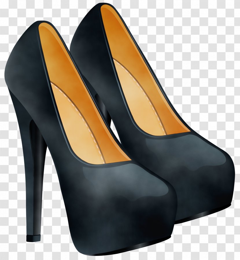 Orange - Shoe - Suede Yellow Transparent PNG