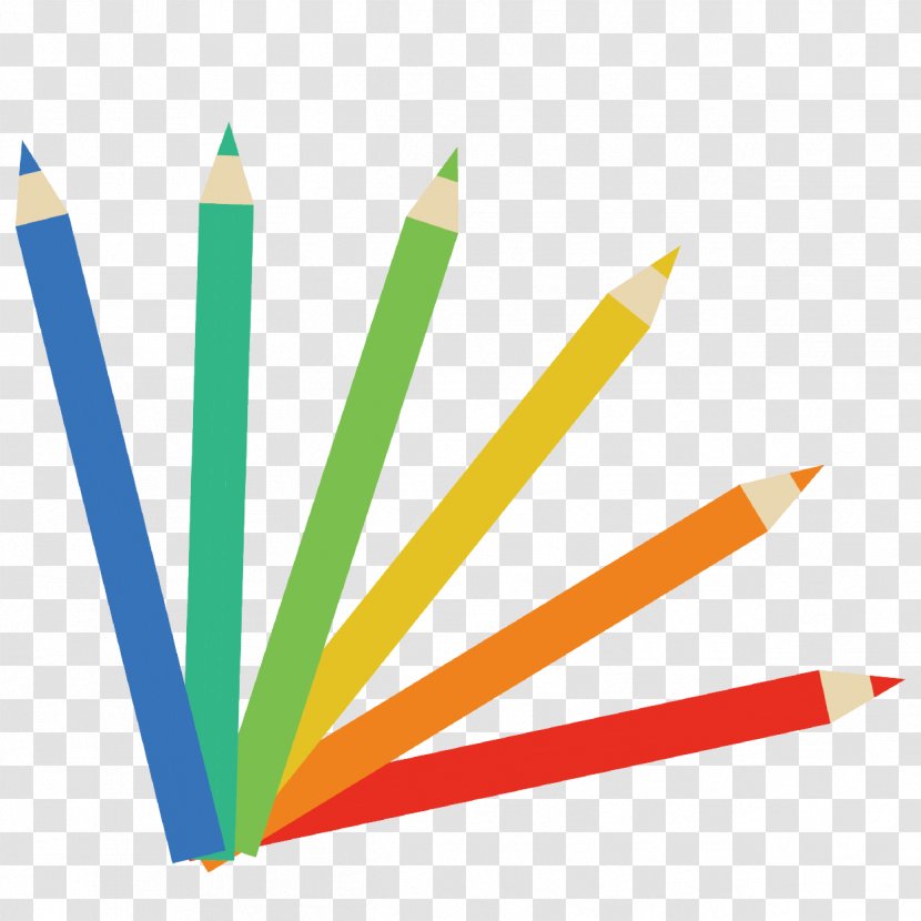 Colored Pencil Illustrator Stationery - Zerosum Game Transparent PNG
