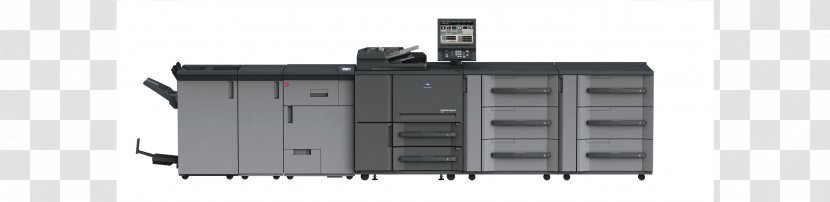 Konica Minolta Digital Printing Printer Photocopier - Xerox Transparent PNG