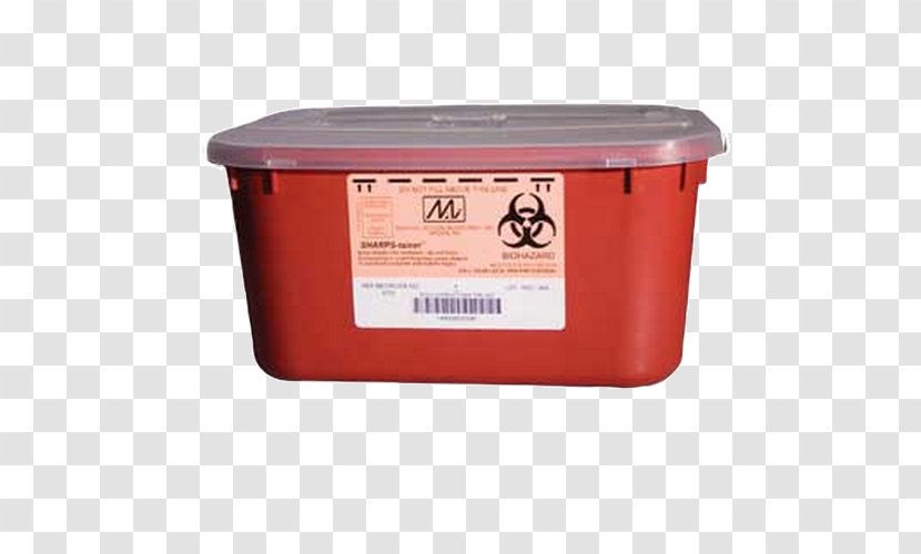 Sharps Waste Container Biological Hazard Rubbish Bins & Paper Baskets - Bag - 10 Gallon Transparent PNG