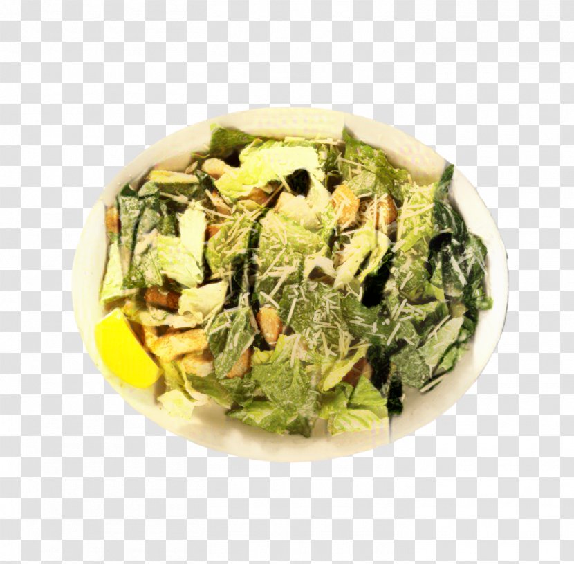 Caesar Salad Vegetarian Cuisine Greens Superfood - Leaf Vegetable Transparent PNG