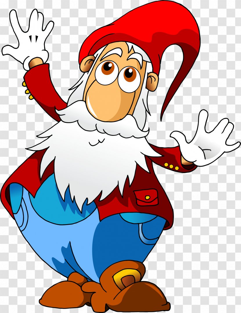 Dwarf Santa Claus Clip Art - Film - Beard Transparent PNG