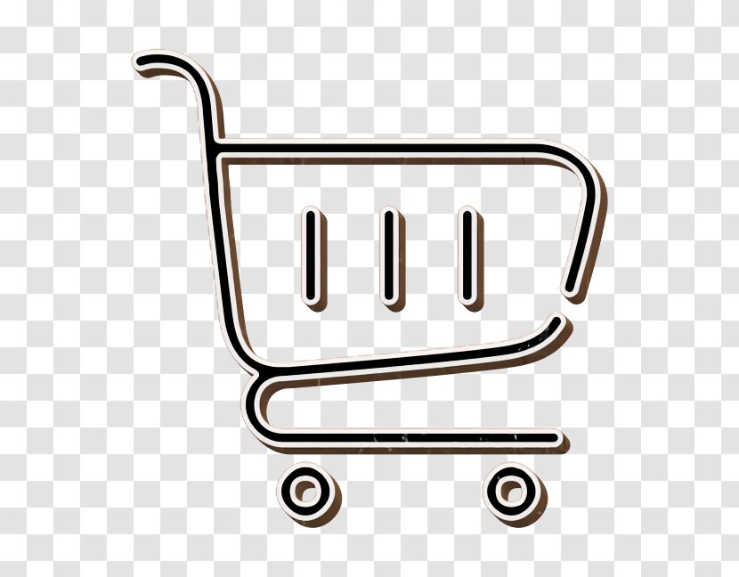 Shopping Icon Trolley - Vehicle Auto Part Transparent PNG